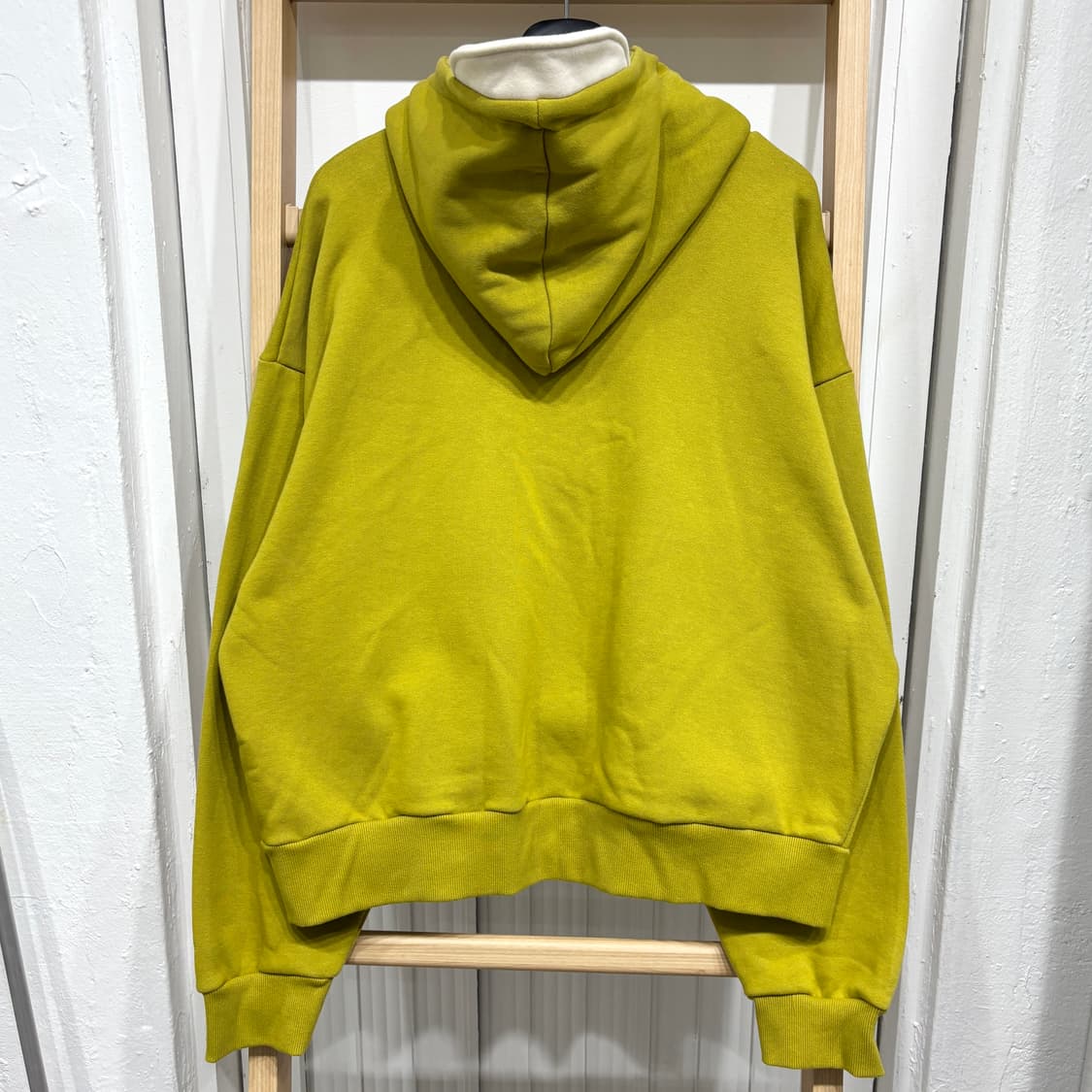 [새상품] 배색 기모 후드티 2컬러 상품이미지3