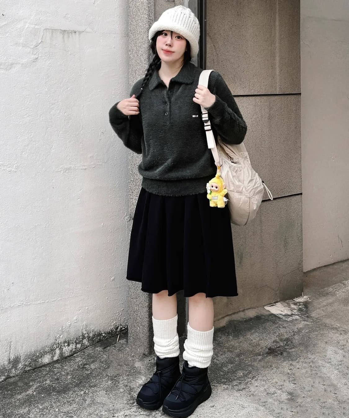 토바스 패더 니트 상품이미지1