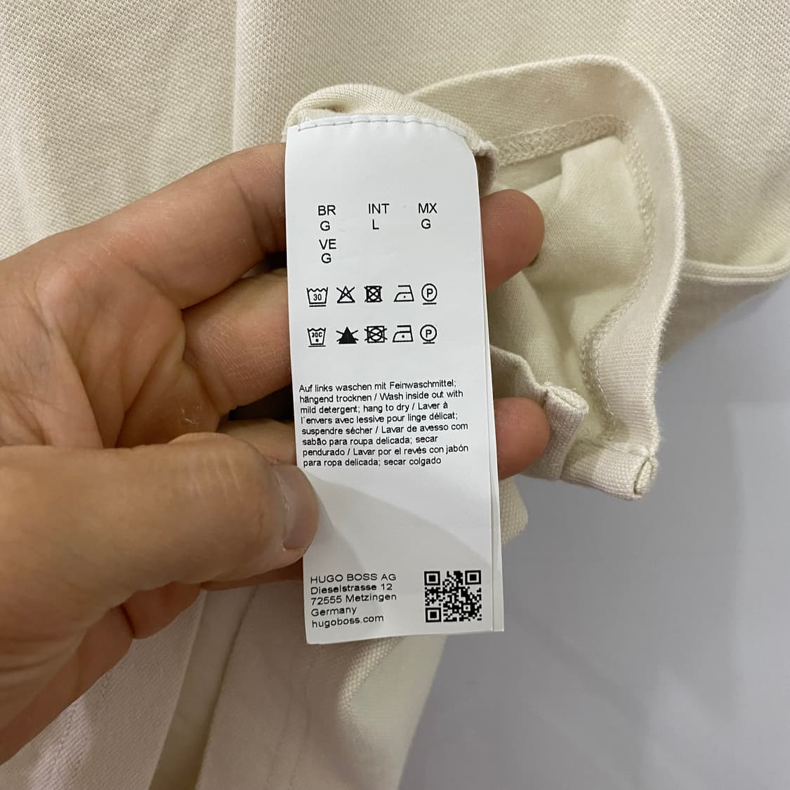 보스 로고 반팔카라티(L) 상품이미지4