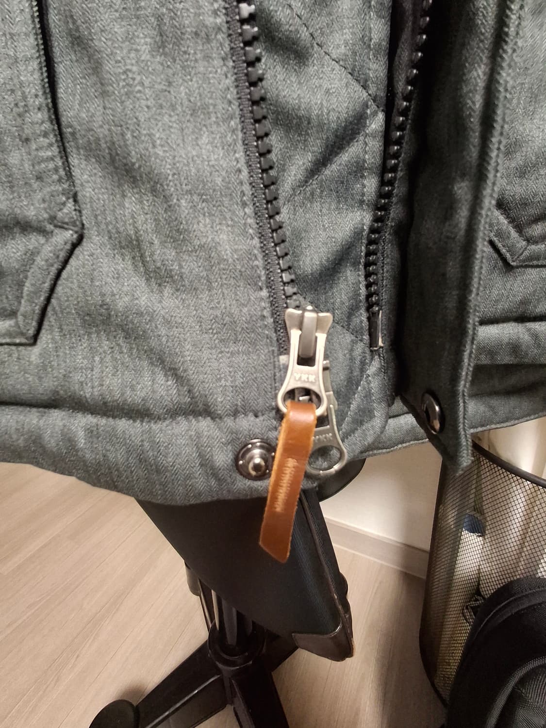 컬럼비아 그레이 패딩 상품이미지6