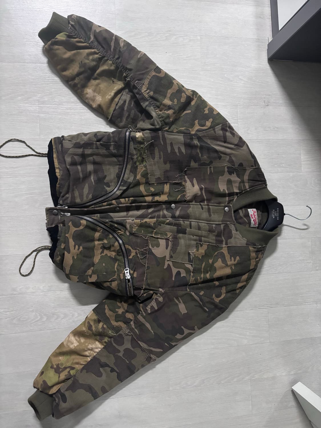 앤더슨벨 카모 봄버 L 상품이미지1