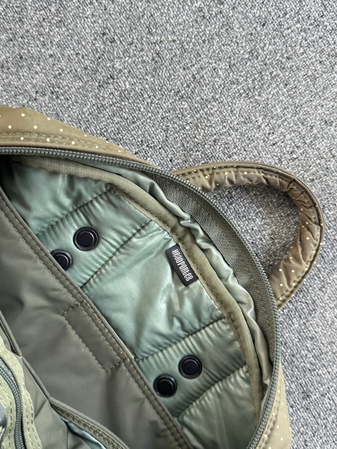 Head Porter Brownie Boston bag (olive) 상품이미지10