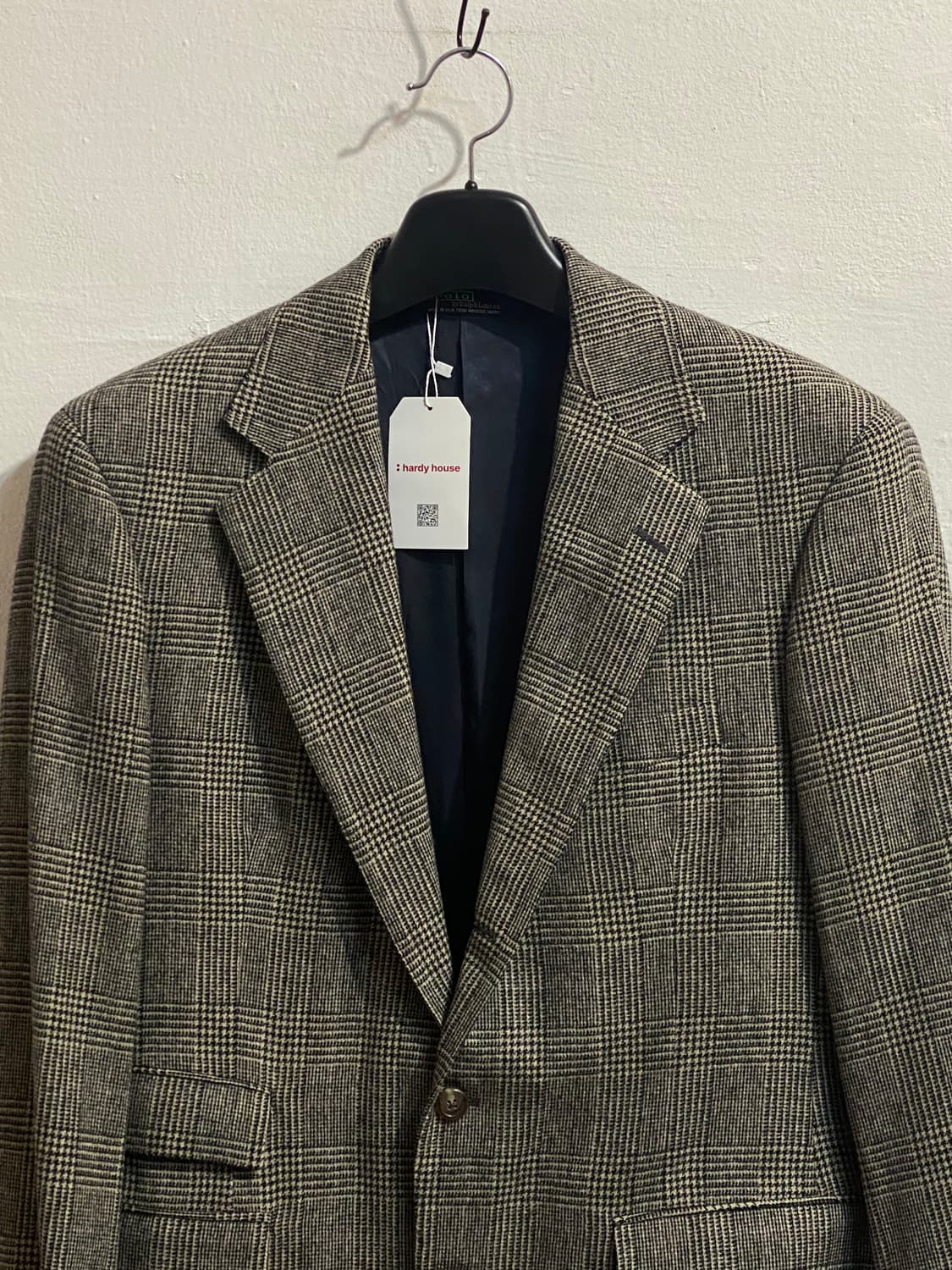 폴로 랄프로렌 글렌 체크 울 블레이저 상품이미지3