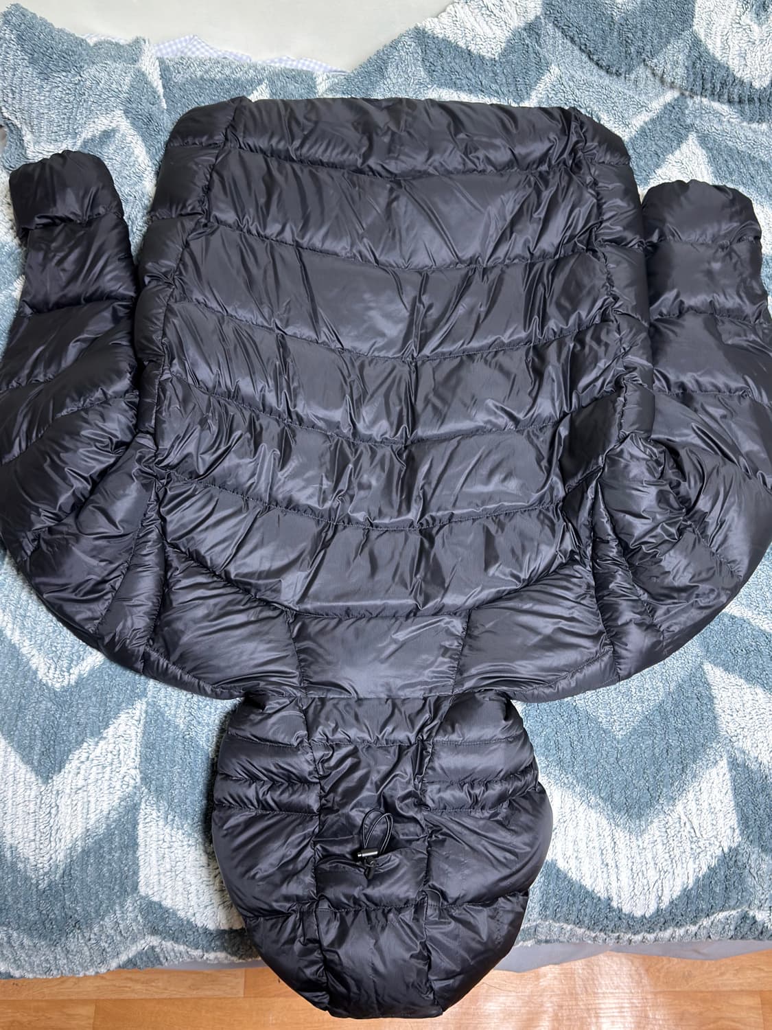 파타고니아 피츠로이 다운 패딩 블랙L 상품이미지2