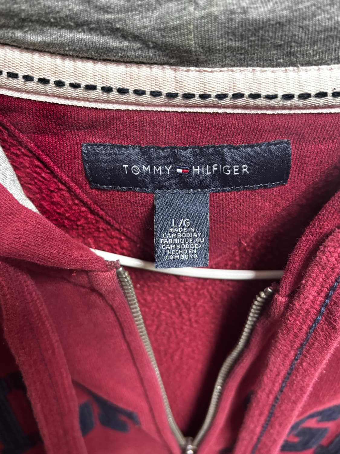 타미힐피거 후드집업 상품이미지2