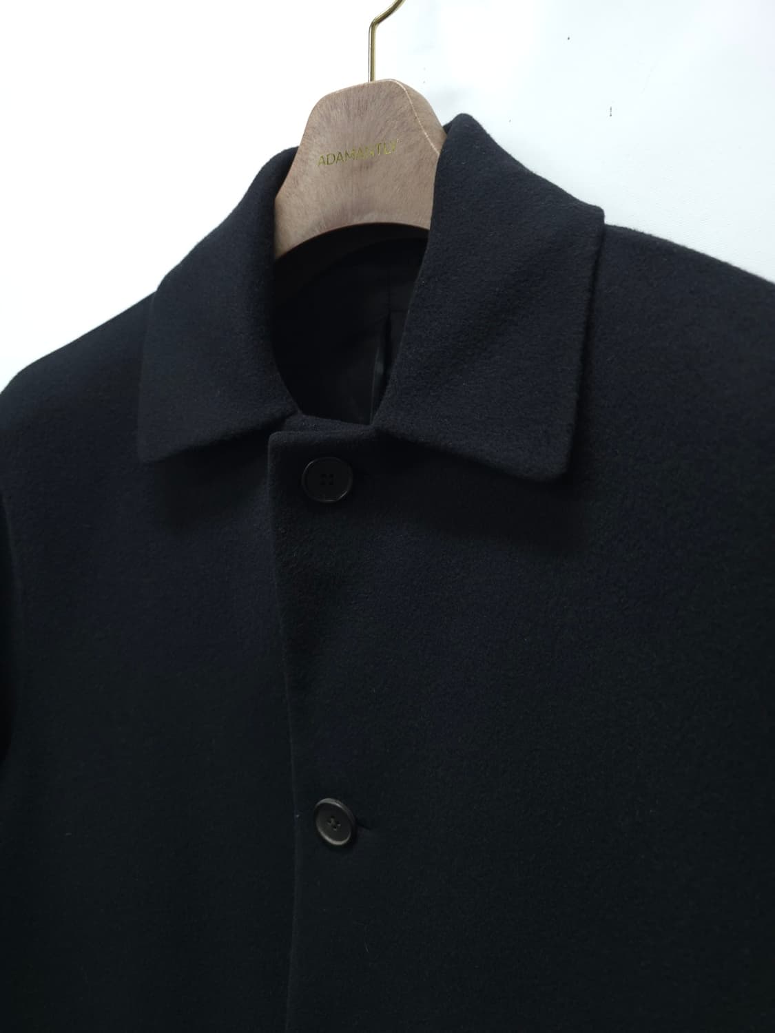 클럽모나코 남성 울 캐시미어 싱글 롱 코트 상품이미지5