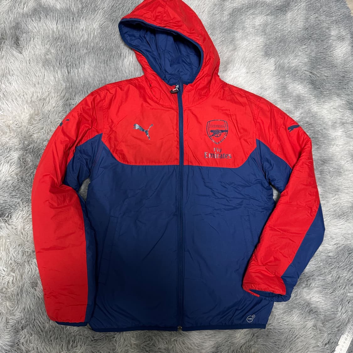 퓨마 아스날 리버시블 바람막이자켓 S사이즈 상품이미지2