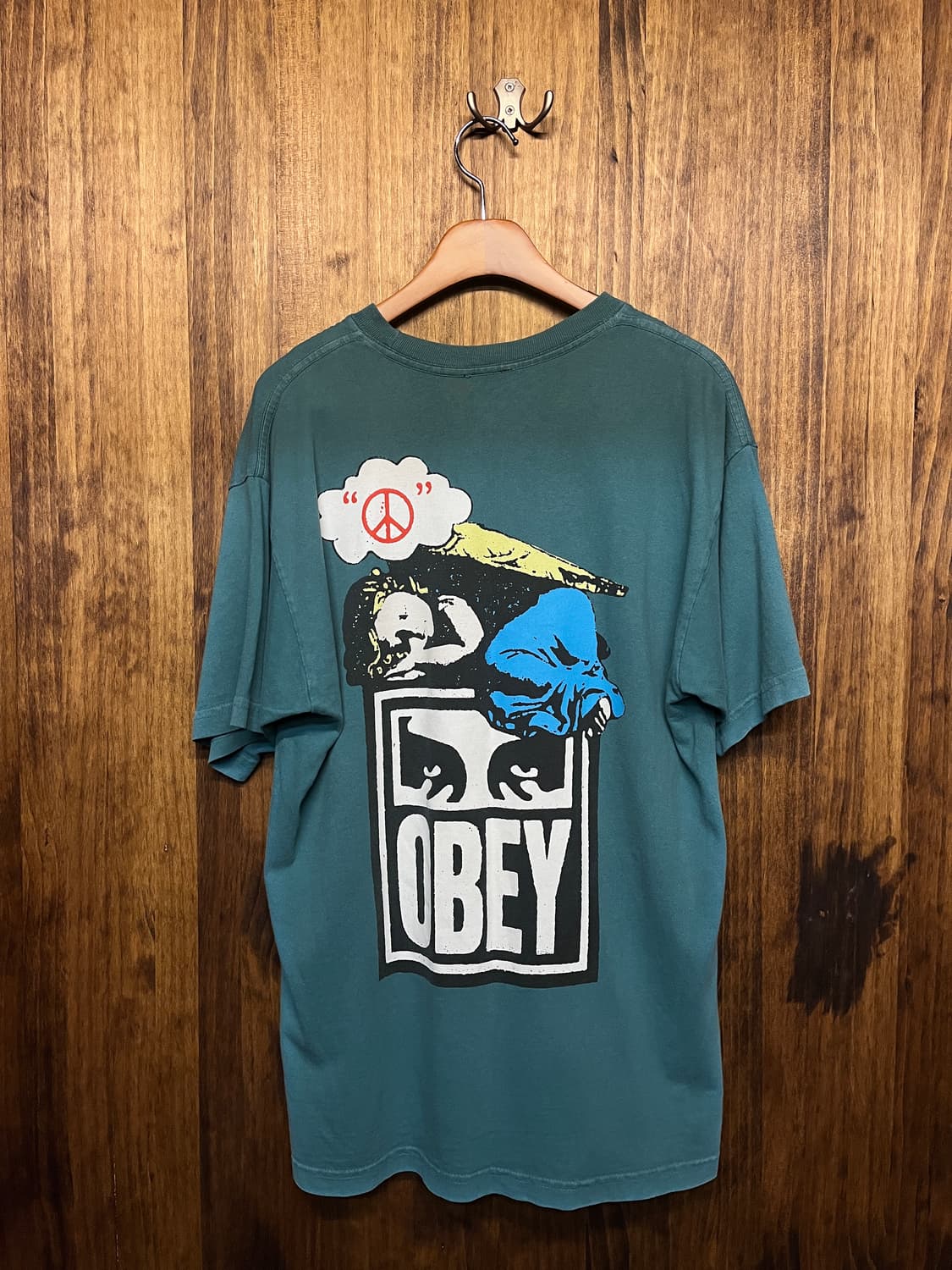 Obey printed T-shirt 상품이미지1