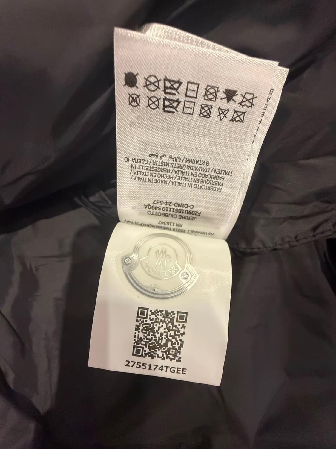 [몽클;레어] 새상품 / 경량패딩 / 4 (약 105 사이즈) 상품이미지5