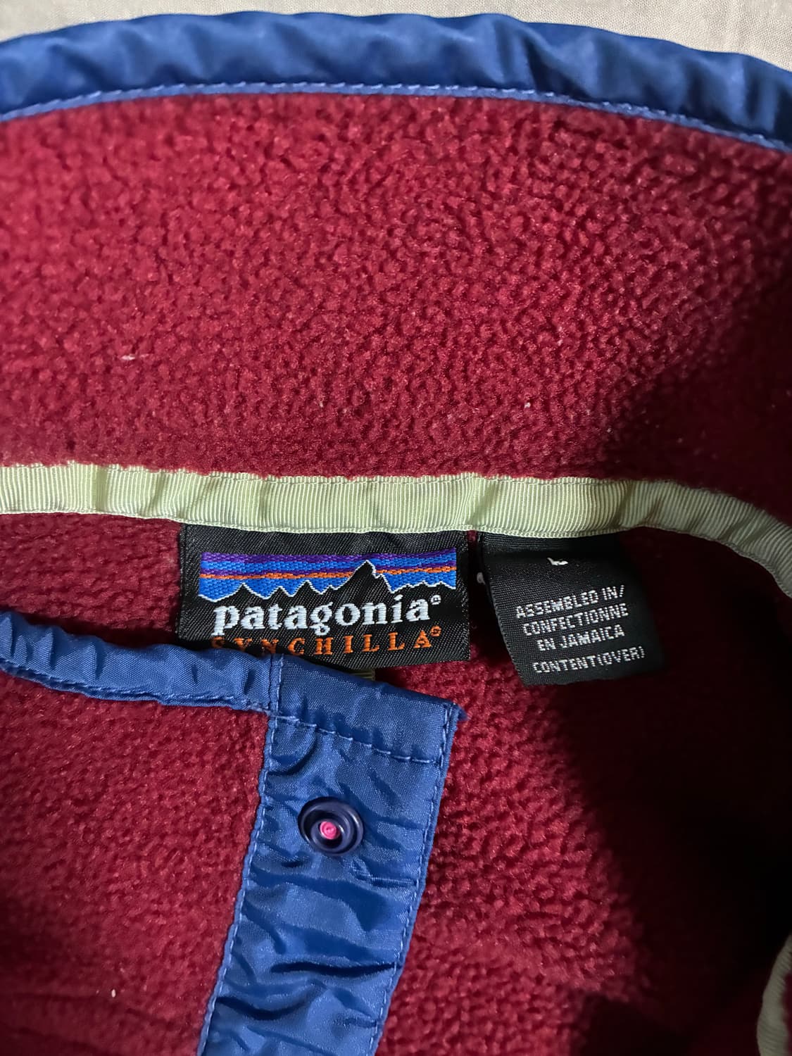 파타고니아 신칠라 스냅티 90s 사이즈 L 상품이미지3
