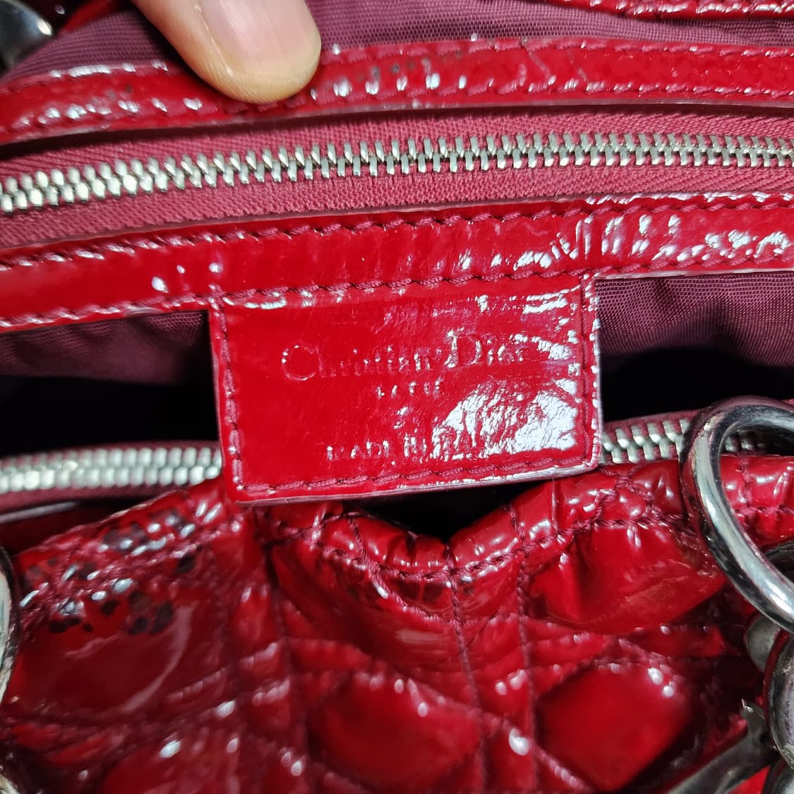디올 페이던트 까나쥬 숄더백 상품이미지10