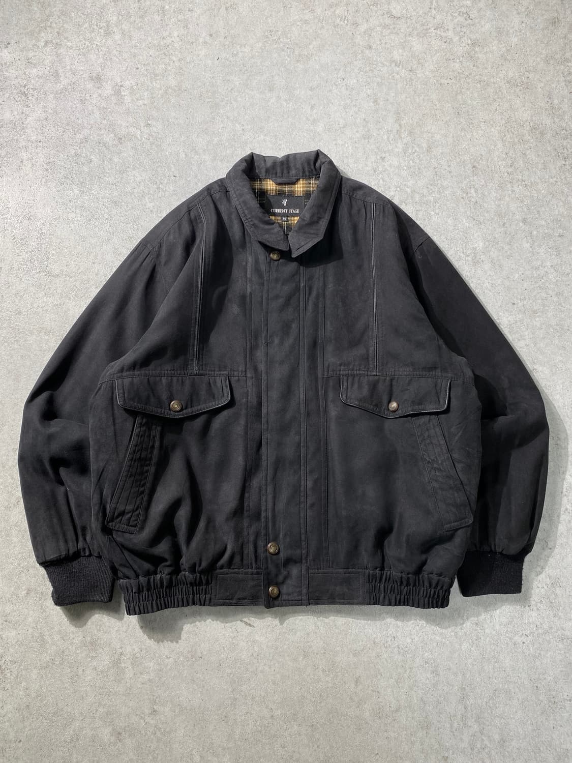 [M] 90s CURRENT STAGE 재패니즈 빈티지 봄버자켓 상품이미지1