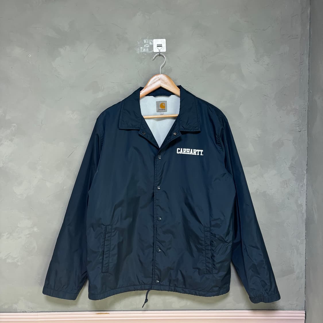 칼하트 코치자켓 네이비 상품이미지1