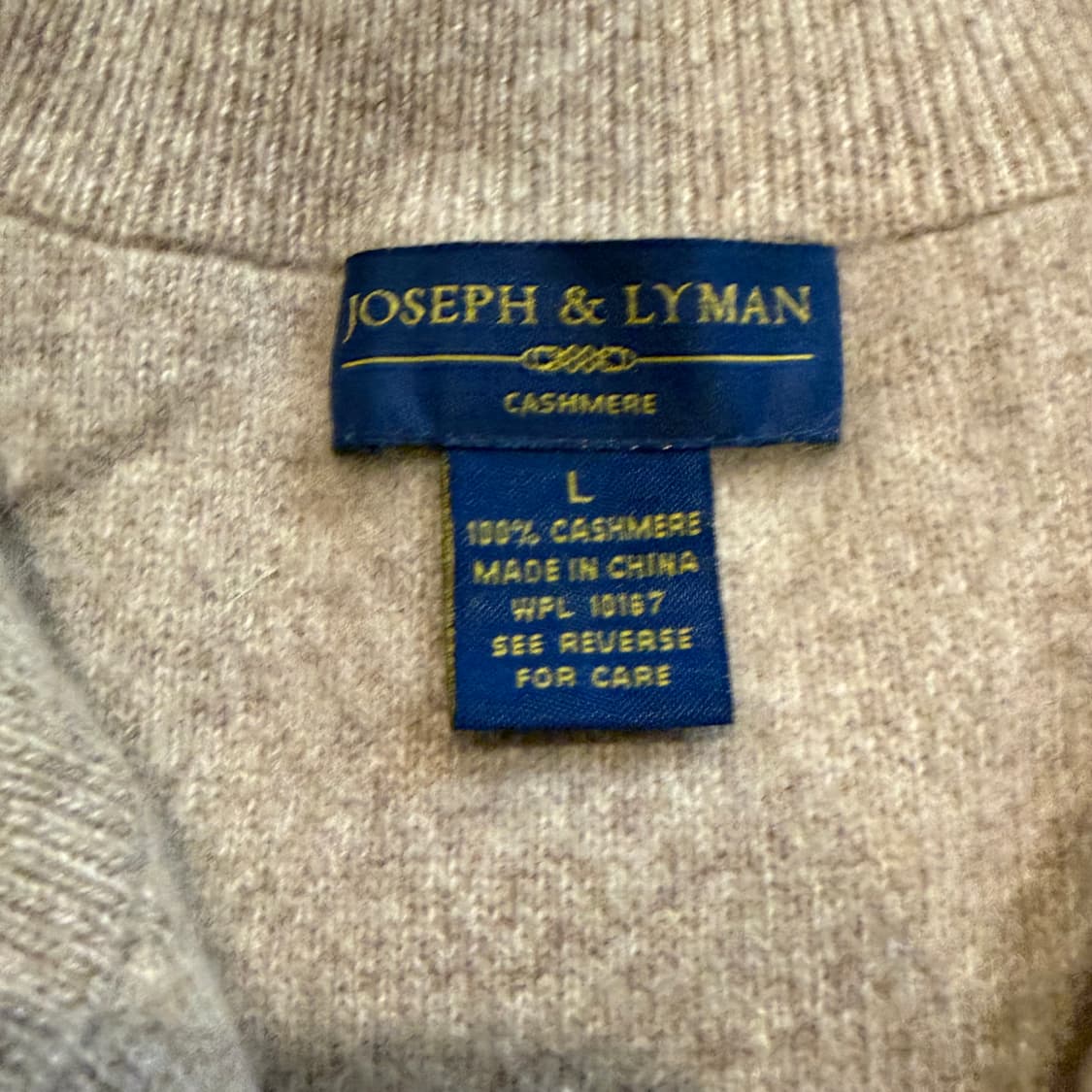 Joseph & Lyman 캐시미어 베스트 상품이미지3