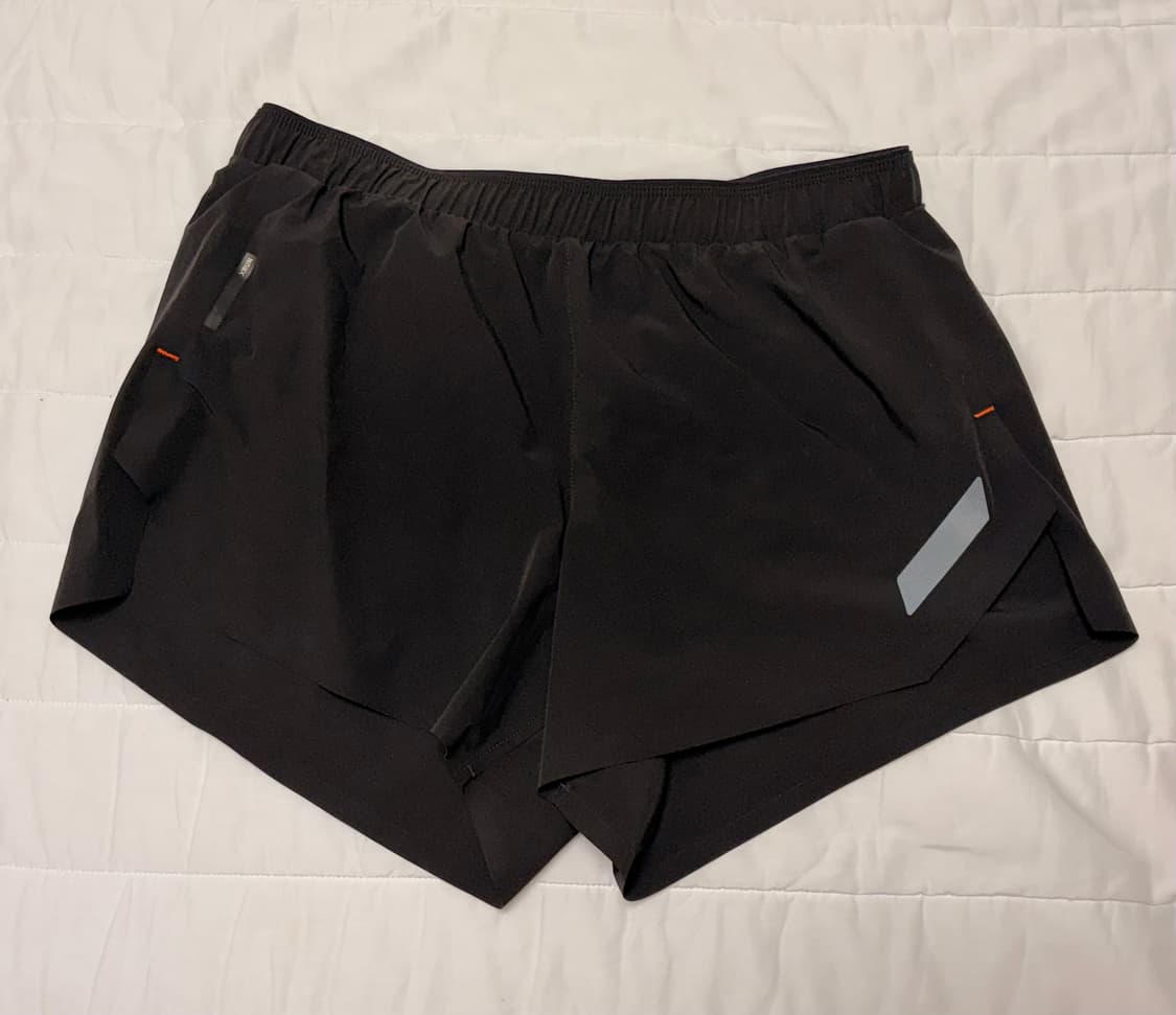 소어러닝 여성 스플릿 쇼츠 블랙 스몰 상품이미지1