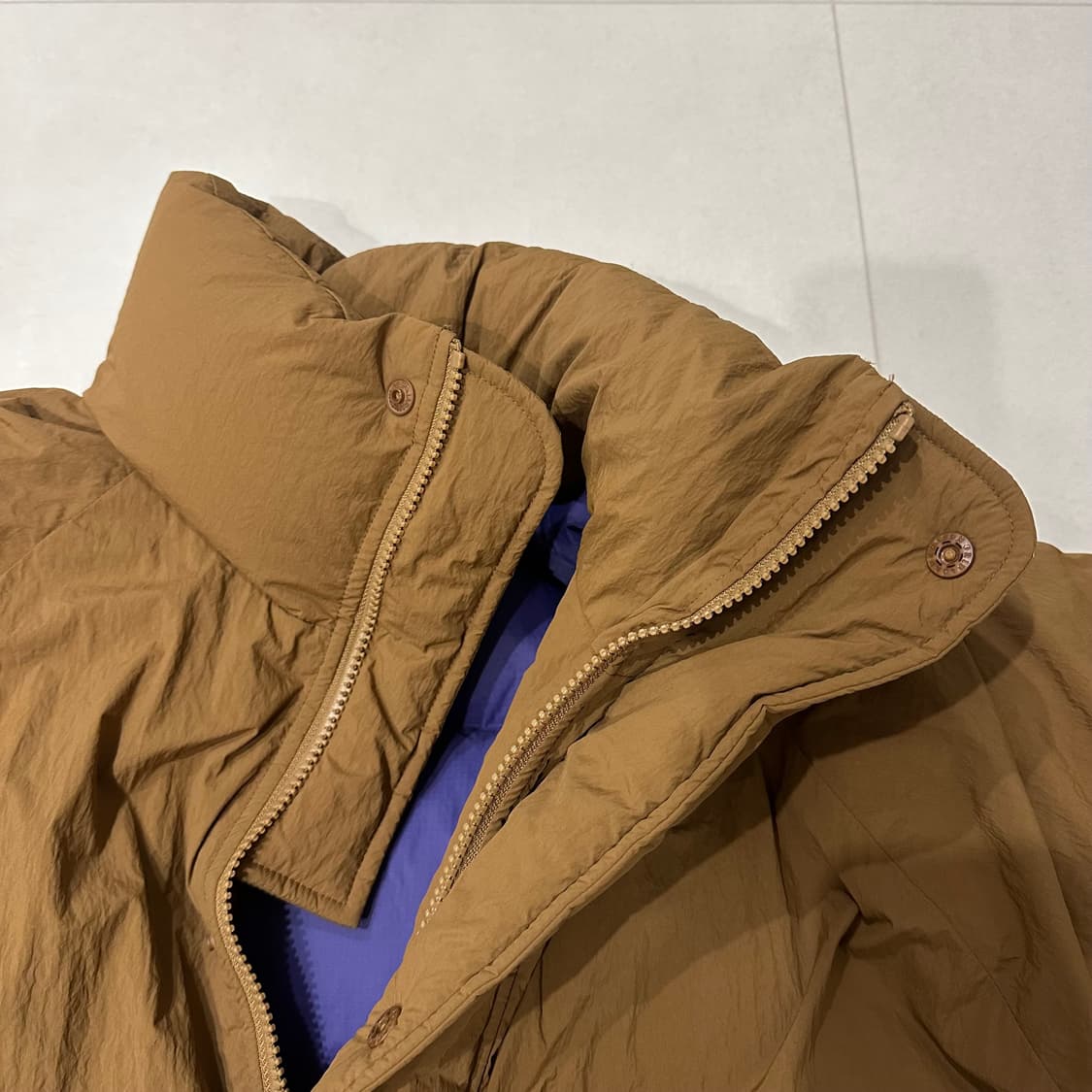 S 비헤비어 오리털 덕다운 배색곰패딩 파카 패딩 상품이미지5