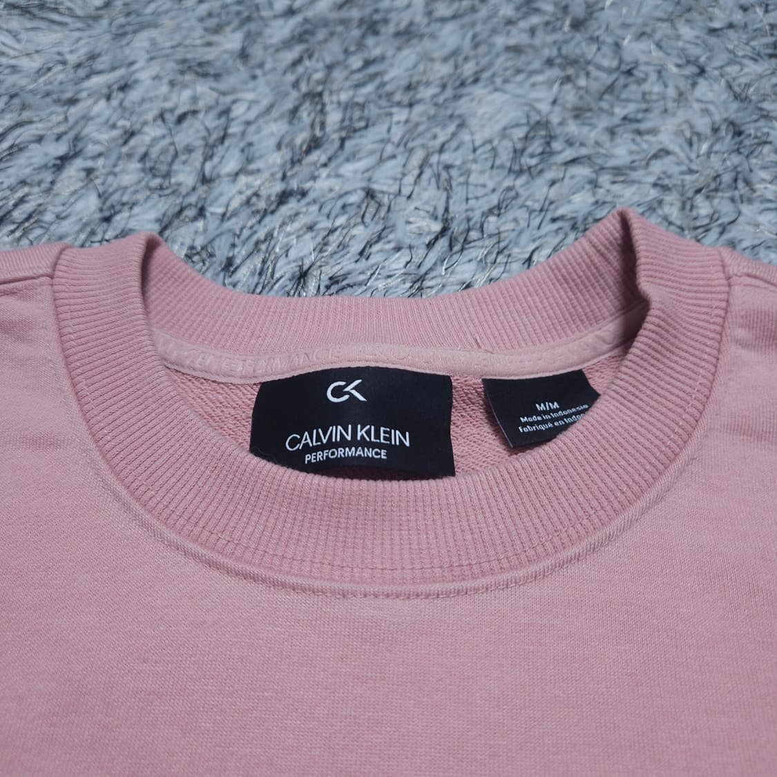 CK켈빈클라인) M 여자 분홍 맨투맨티셔츠 / 왕눈이샵 상품이미지7
