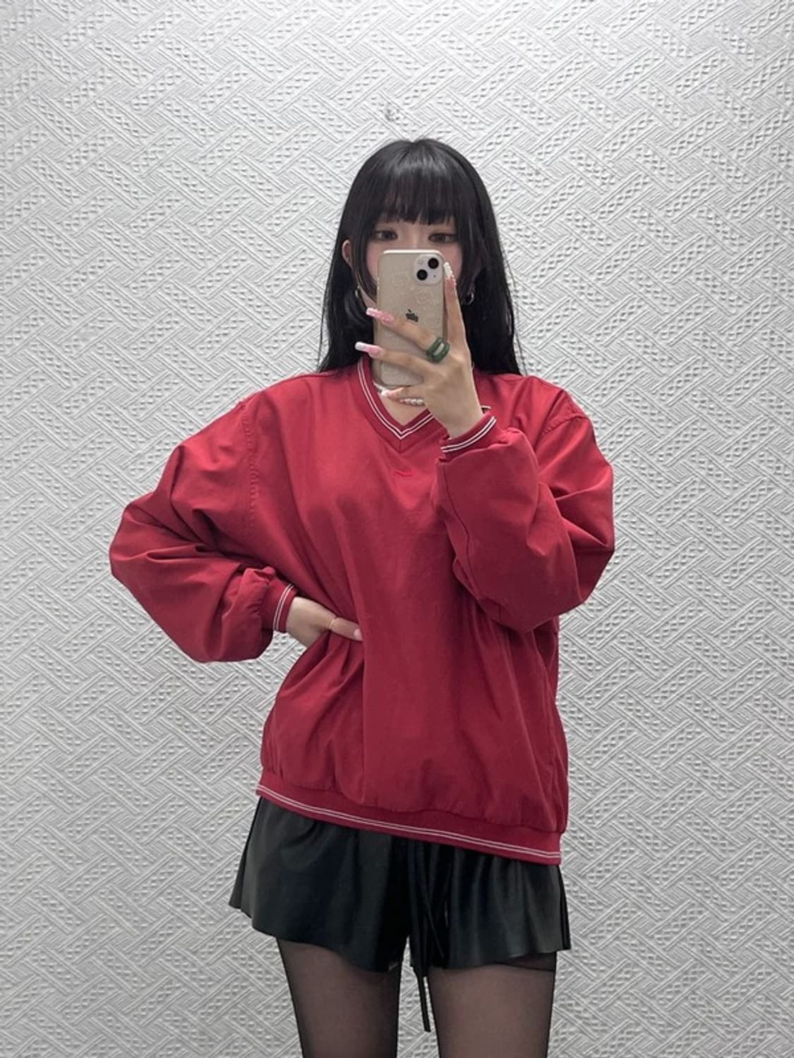 나이키 빈티지 올드스쿨 레트로 90's 바람막이 웜업 XL C12420 상품이미지2