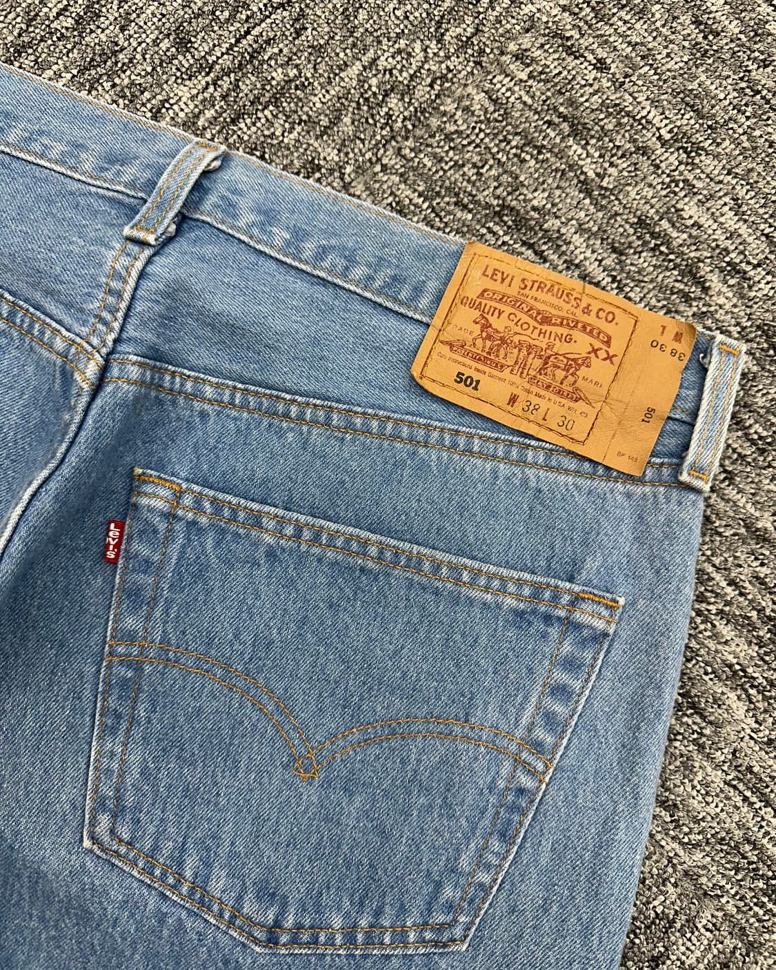 (허단47)90'S 리바이스 USA 501-M1258 상품이미지6