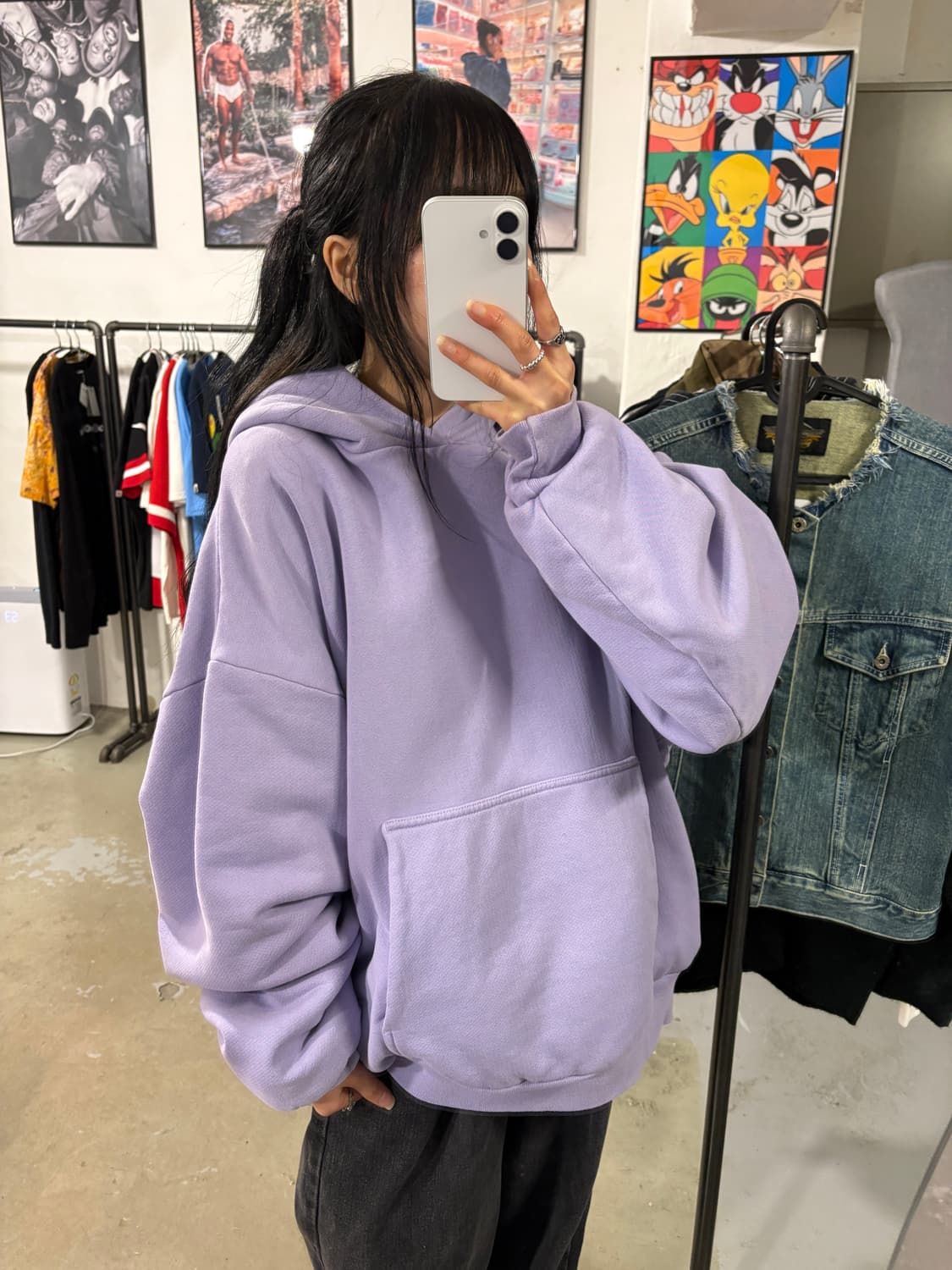 칸예웨스트 머천다이즈 후드 상품이미지1