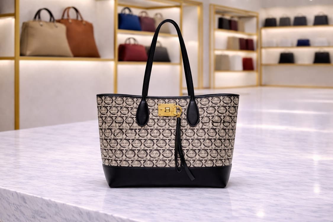 [A급] 페라가모 토트백 판매합니다!!! 상품이미지1