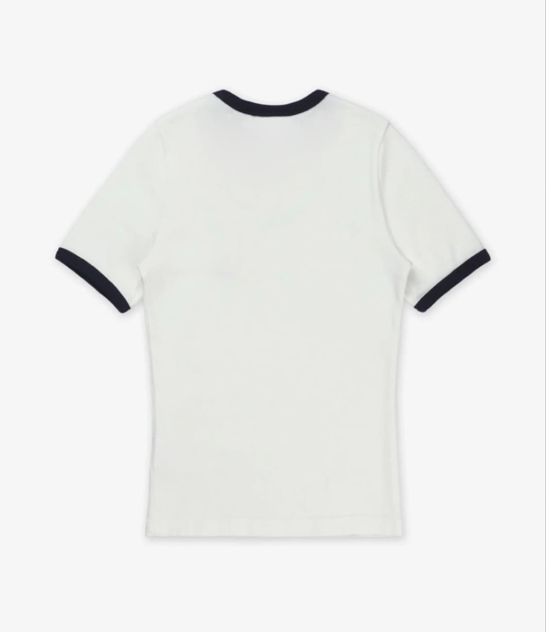 꾸레쥬 시그니처 콘트라스트 반팔 배색 티셔츠 상품이미지2