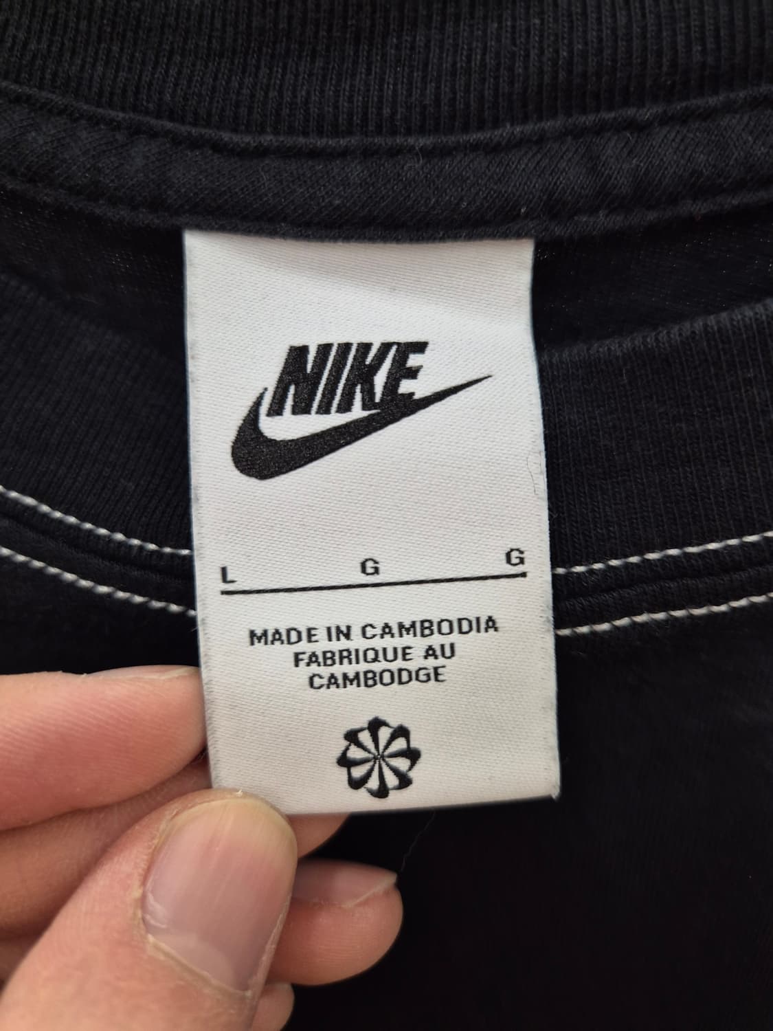 나이키 빅 스우시 스티치 반팔 L 상품이미지6