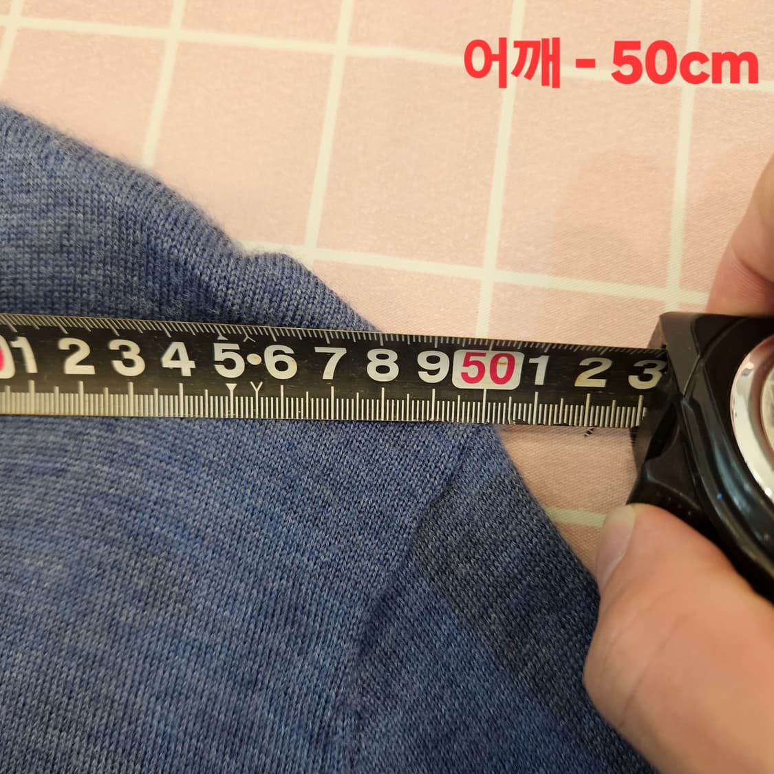 캘빈클라인 메리노 V넥 니트 L 상품이미지5
