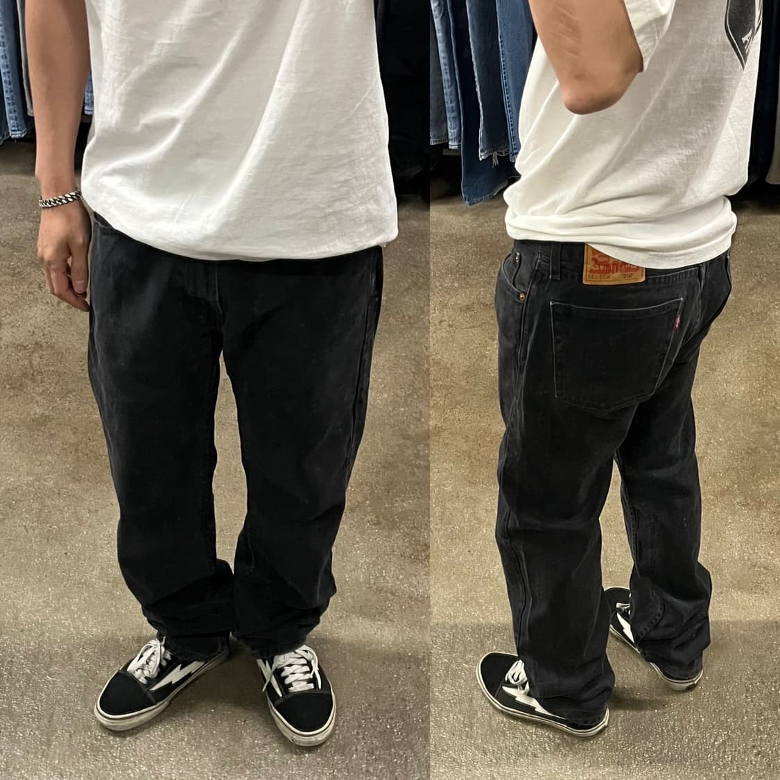 리바이스505 블랙진 (33“) 상품이미지6