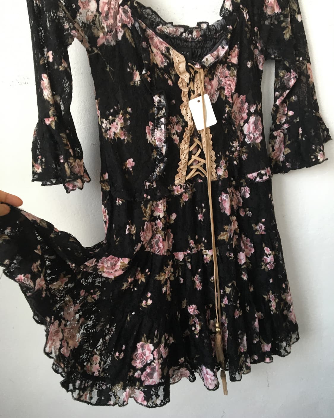 Flower pattern onepiece 상품이미지4