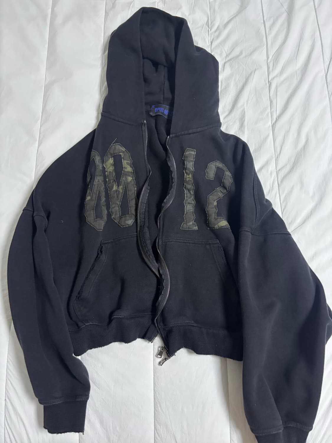 오퍼스0012 크롭후드 상품이미지3