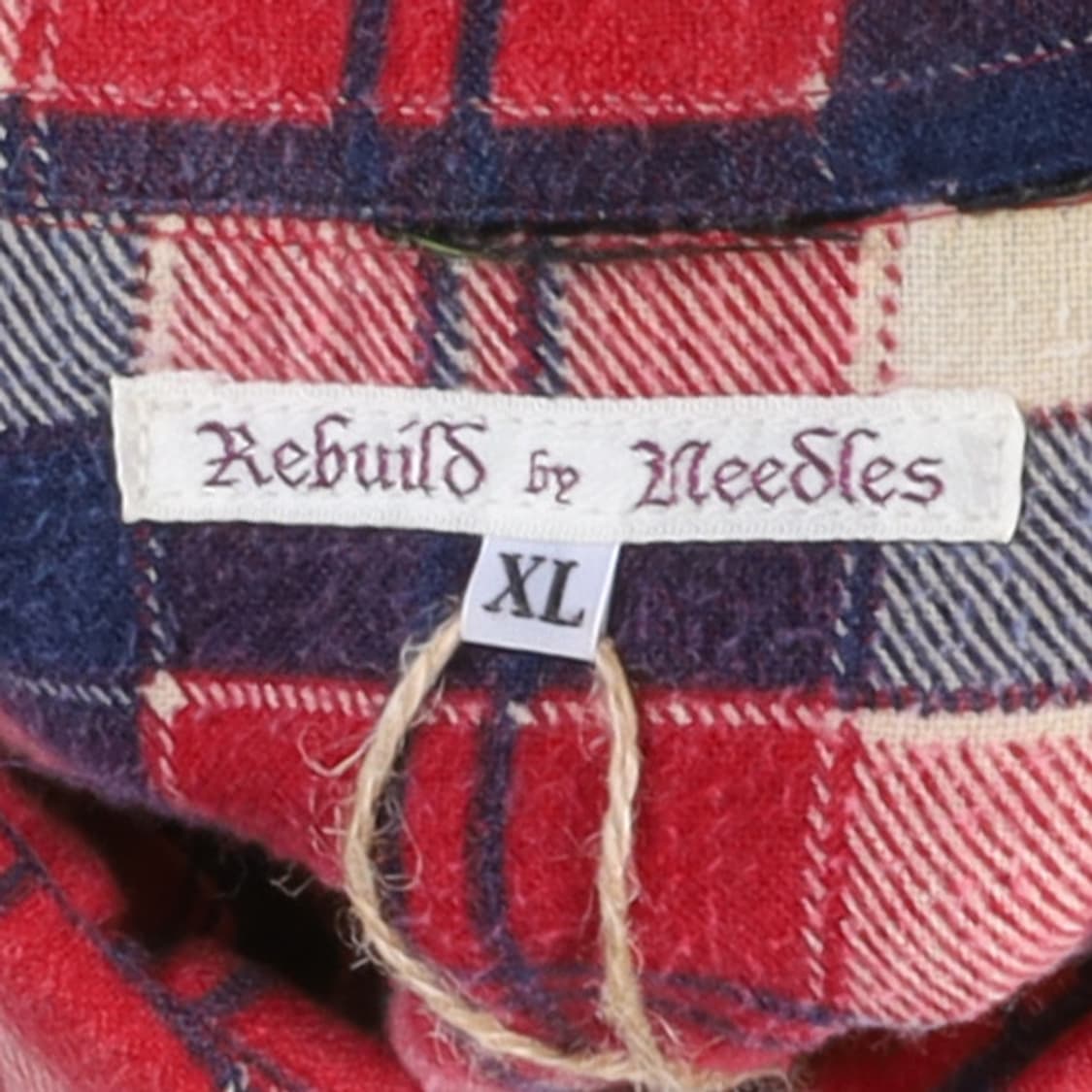 니들스 Rebuild by Needles Cut Flannel Shirt 상품이미지7