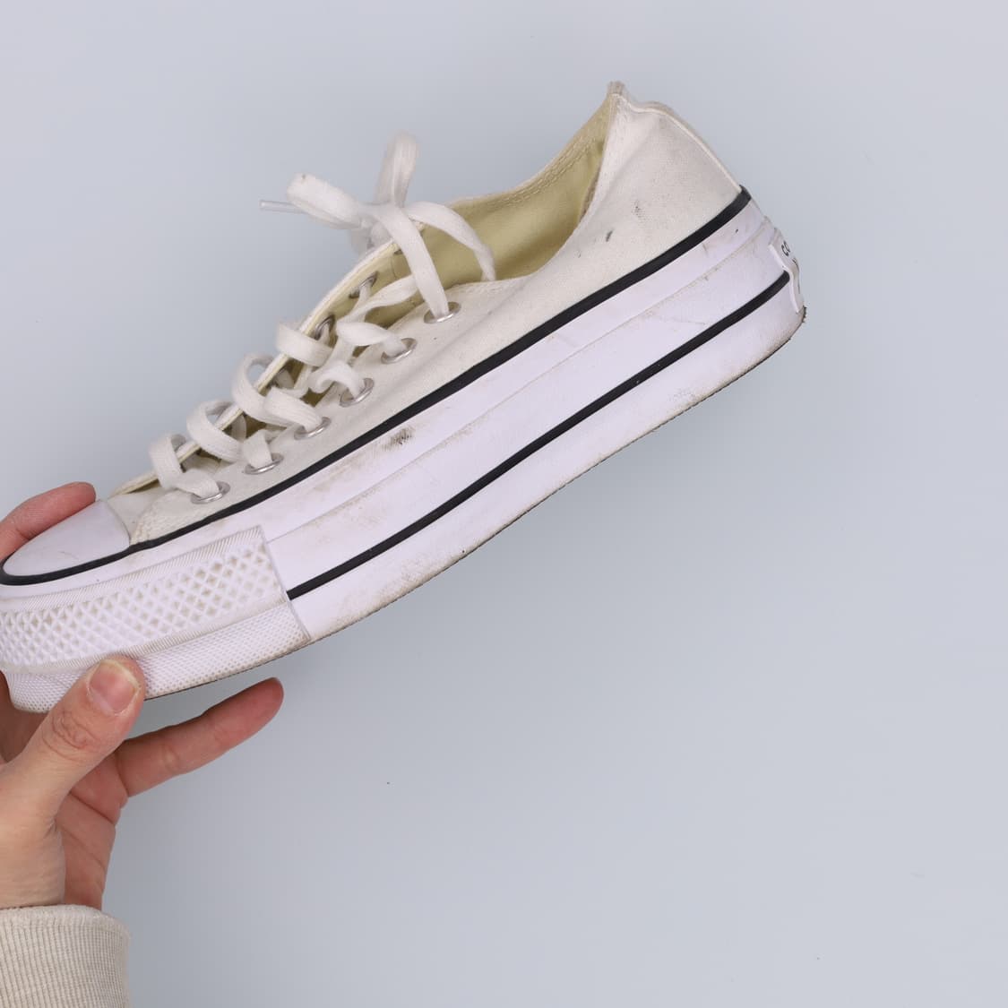 [CM 23] 컨버스 올스타 화이트스니커즈 0116H2 상품이미지4