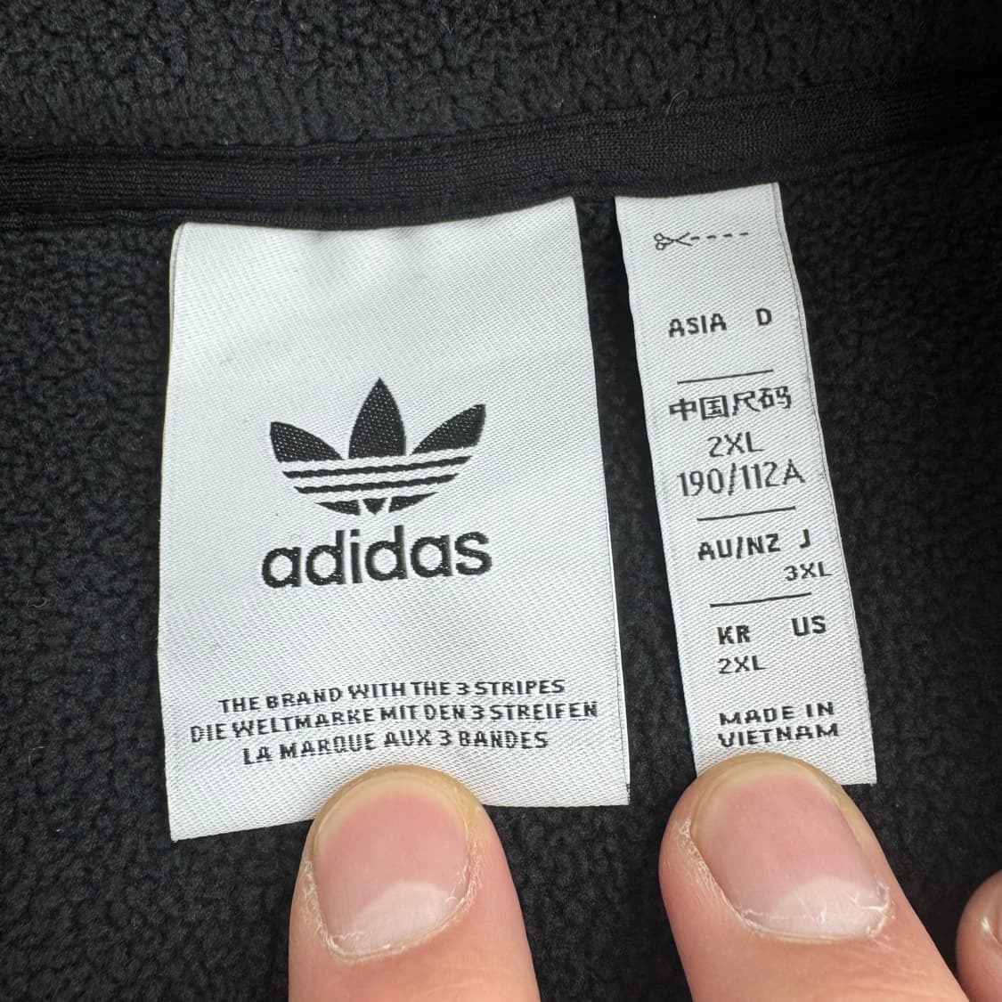 아디다스 플리스 베스트 상품이미지3