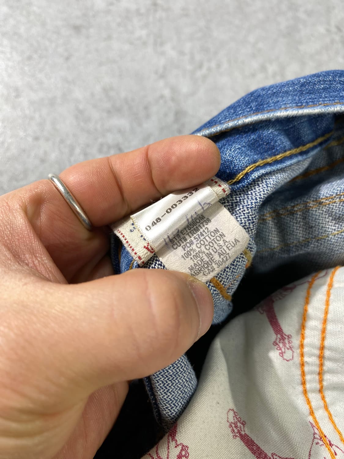 [32] True Religion 트루릴리전 부츠컷 데님팬츠 상품이미지8