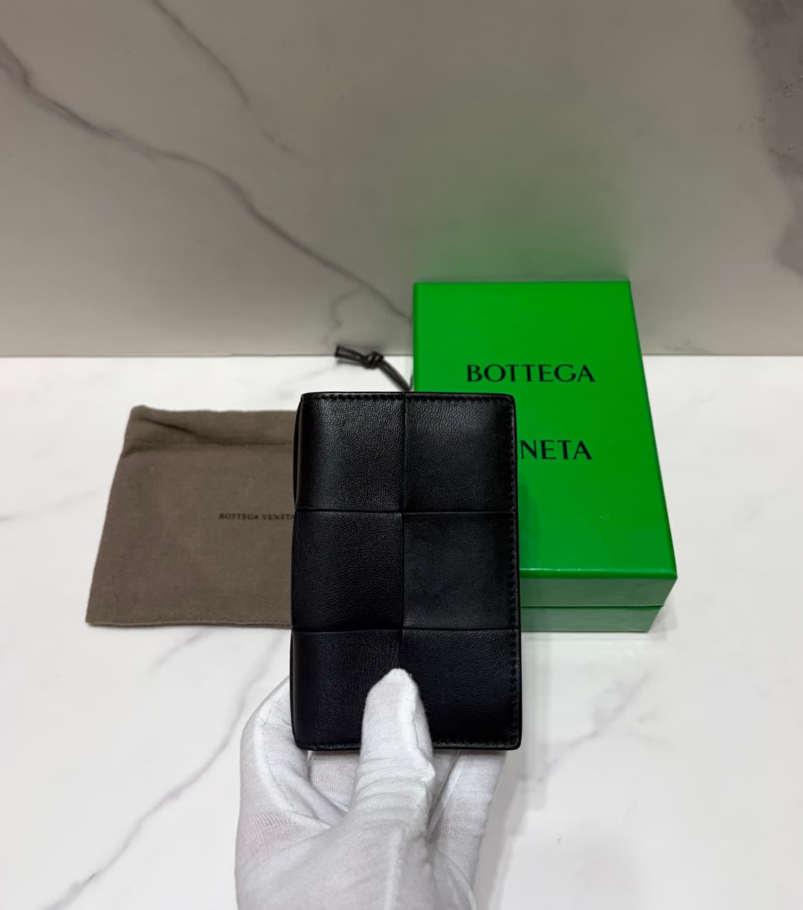[정품] 보테가베네타 카세트 비즈니스 카드지갑 상품이미지1
