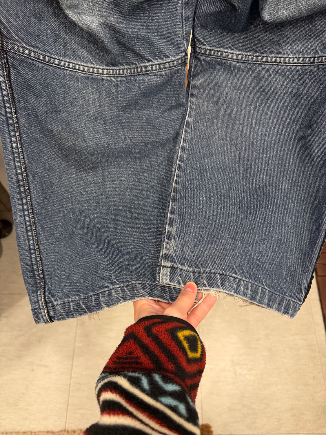 00s Fubu 후부 빈티지 데님 팬츠 (34-35inch) 상품이미지4