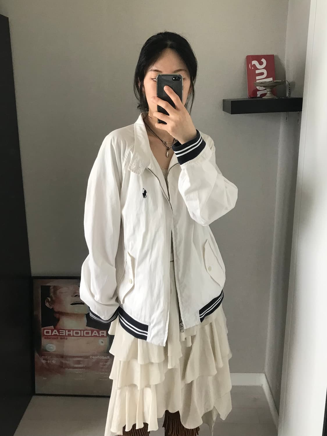 대장급 (주)두산 00년대 폴로 랄프로렌 코튼 면 바라쿠다 자켓 상품이미지5