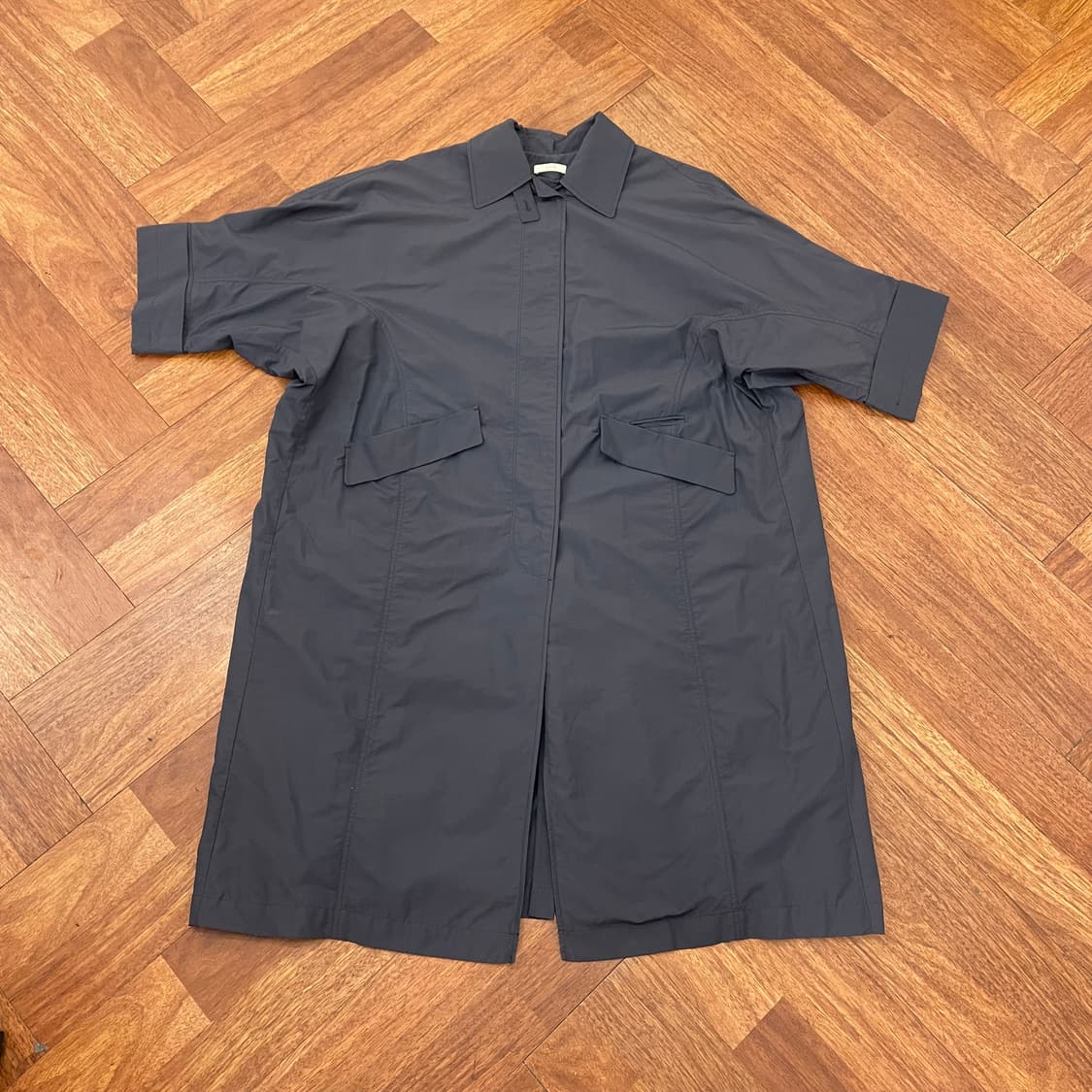 여성 시스템 오버핏 트렌치 코트 상품이미지1