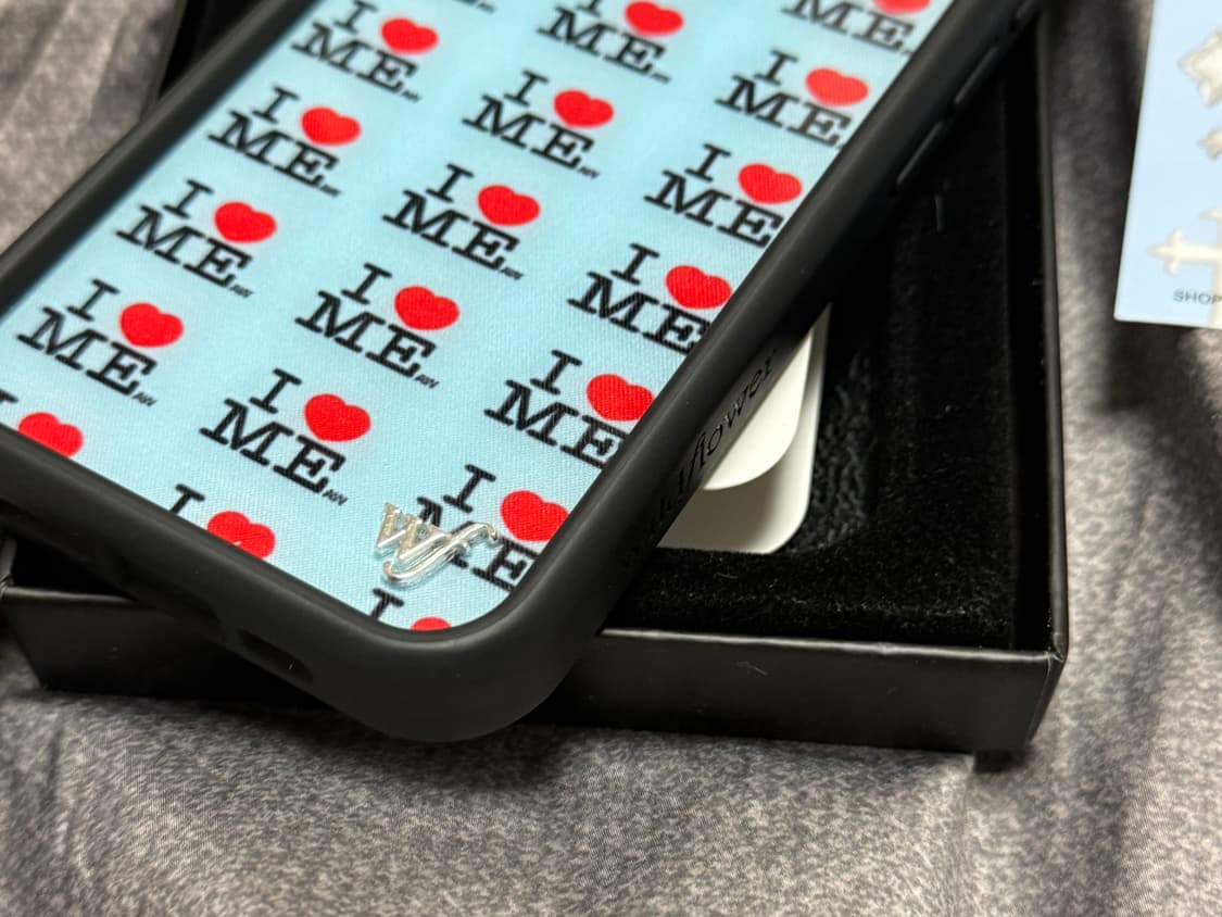 와일드플라워 16프로 애슐리윌리엄스 아이 하트 미 블루 케이스 상품이미지2