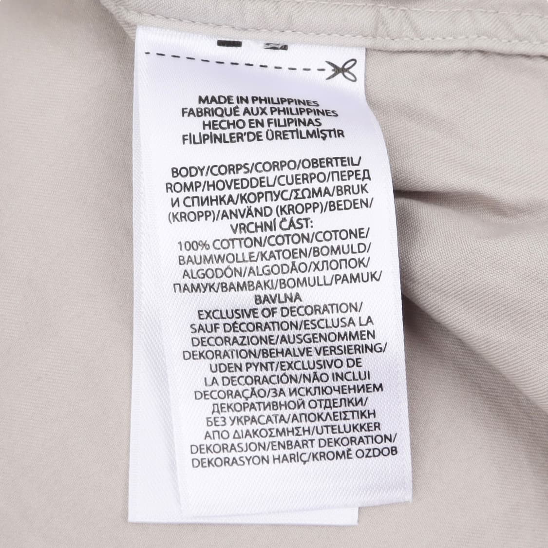 폴로 랄프로렌 라이트그레이 옥스포드 트윌 셔츠 상품이미지9