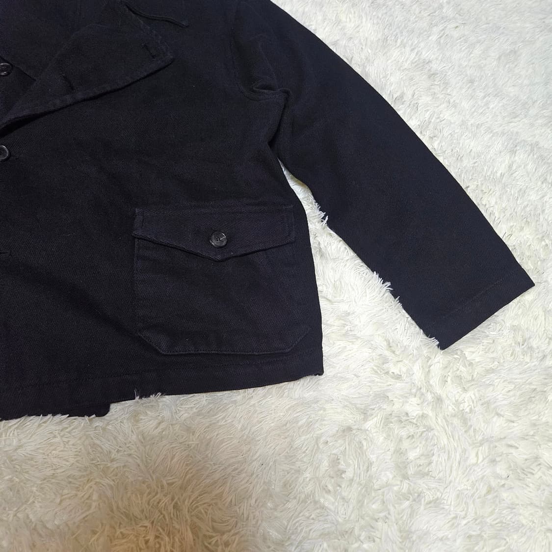 보우어(BOWER) VINTAGE COTTON 더블 자켓 Free 상품이미지6