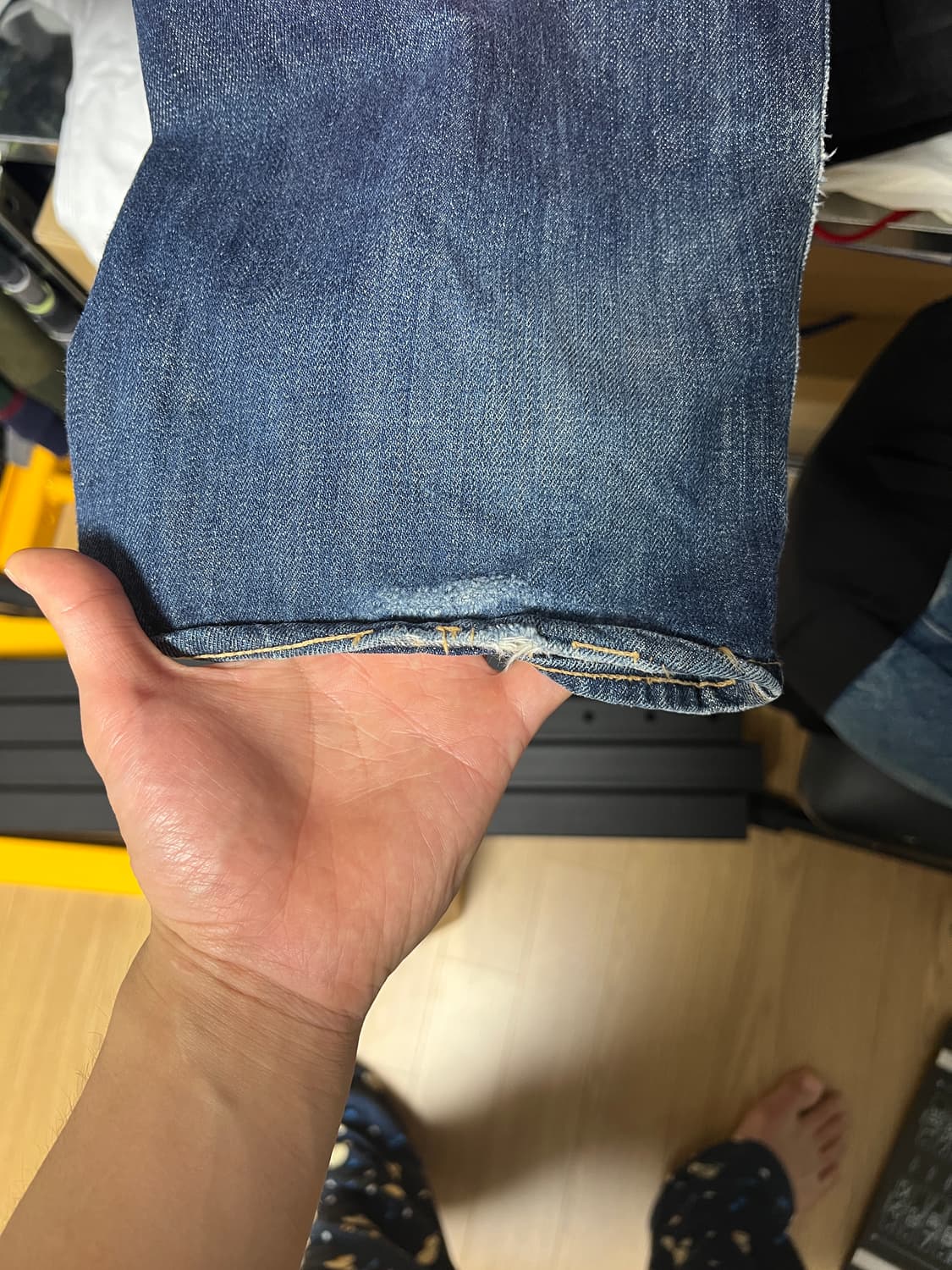 에비수 빅다이콕 셀비지 데님 상품이미지5