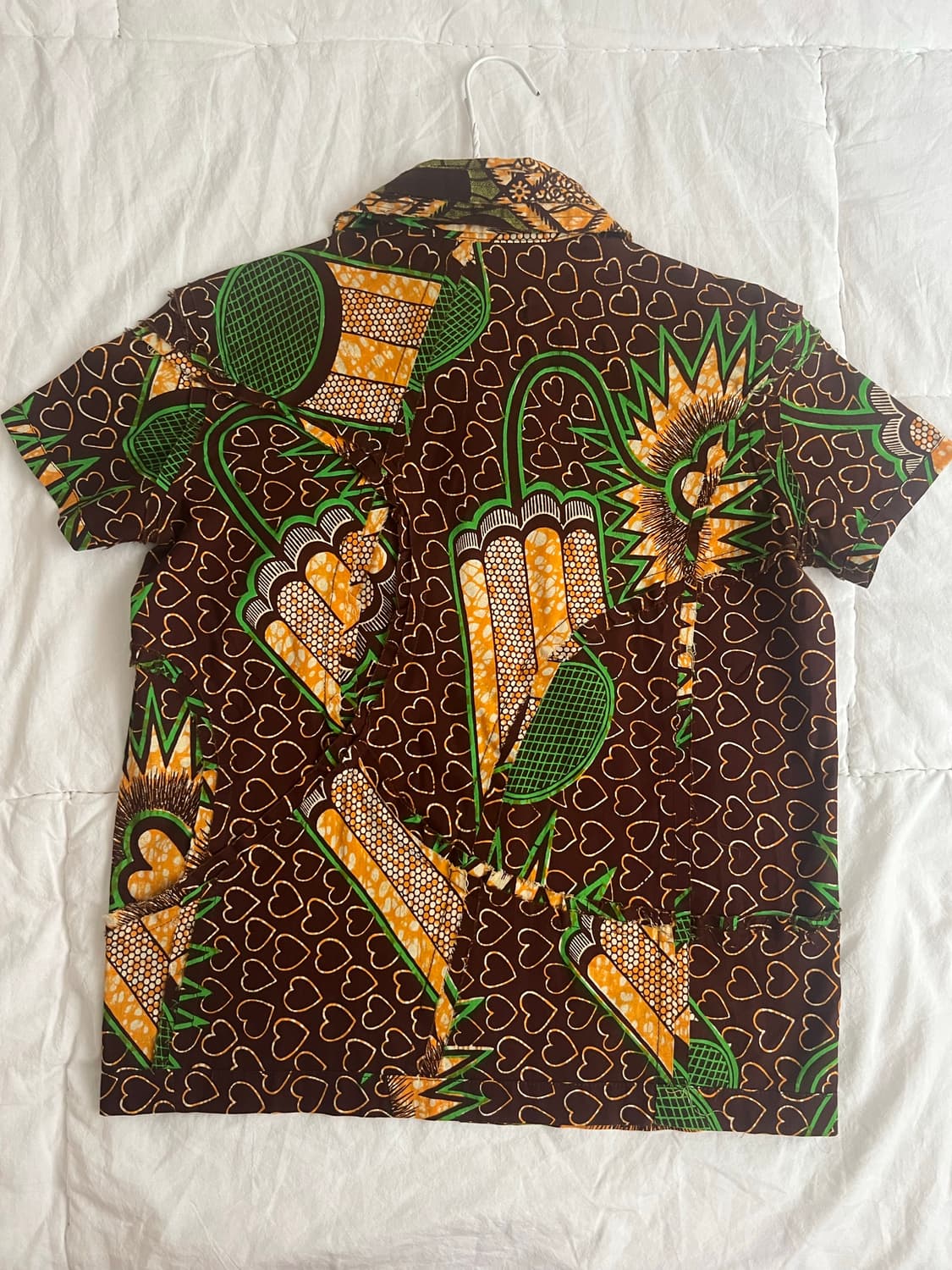 꼼데가르숑(comme des garcons tricot)나염 셔츠 상품이미지2