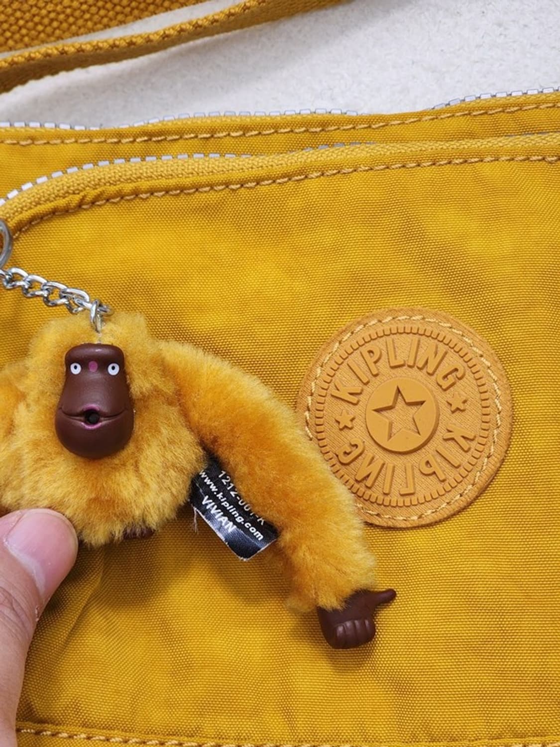 KIPLING 머스타드 미니 크로스백 상품이미지2
