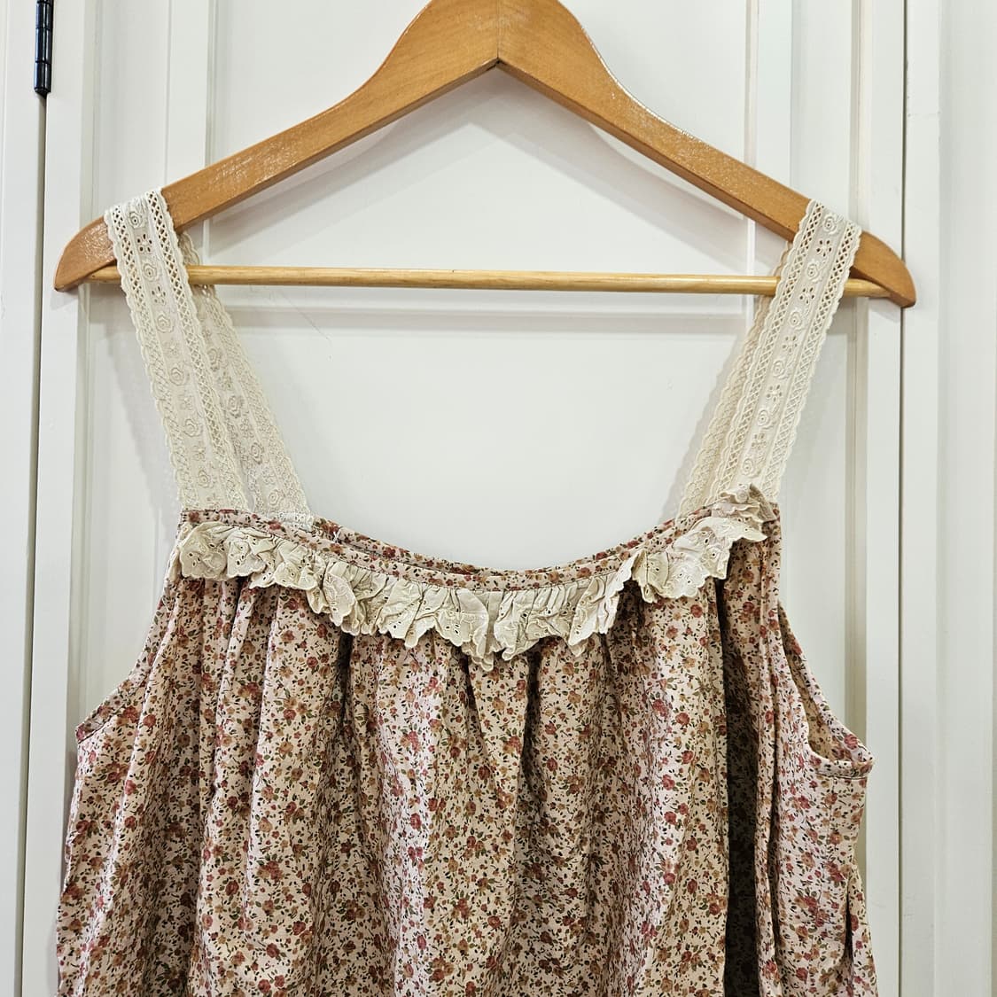 잔플라워 레이스 롱 원피스 상품이미지3