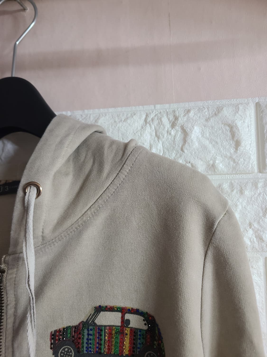 J3 자동차 일러 후드 면집업(55) 상품이미지3