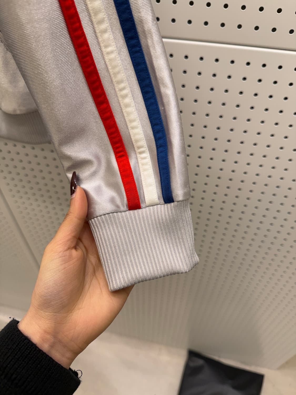 아디다스 오리지널 실버 삼선 트랙 자켓 U1651 상품이미지4