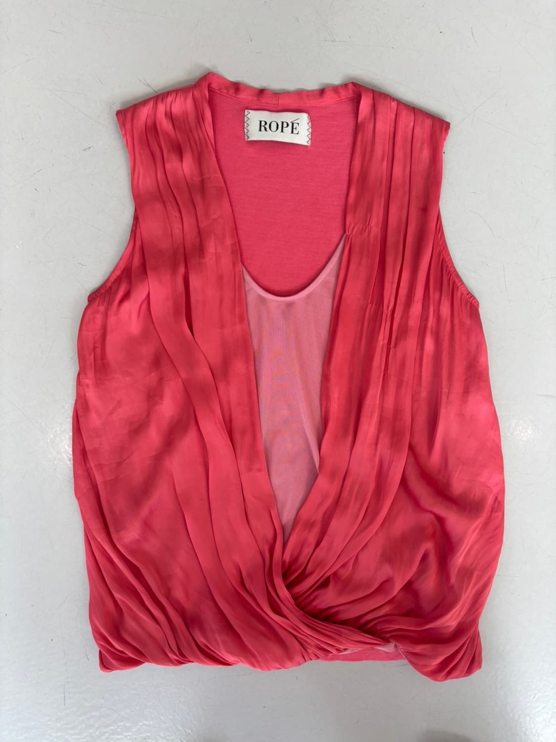 ROPE Lyocell Layered Sleeveless Top 상품이미지2
