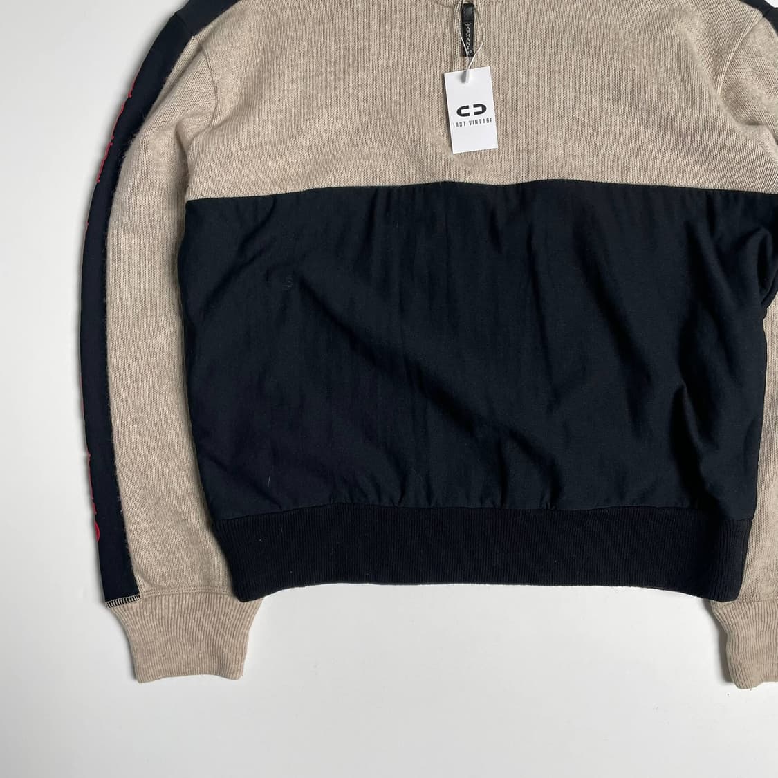 90's armani jeans 울나일론 레이어드 아노락 (italy)  상품이미지5